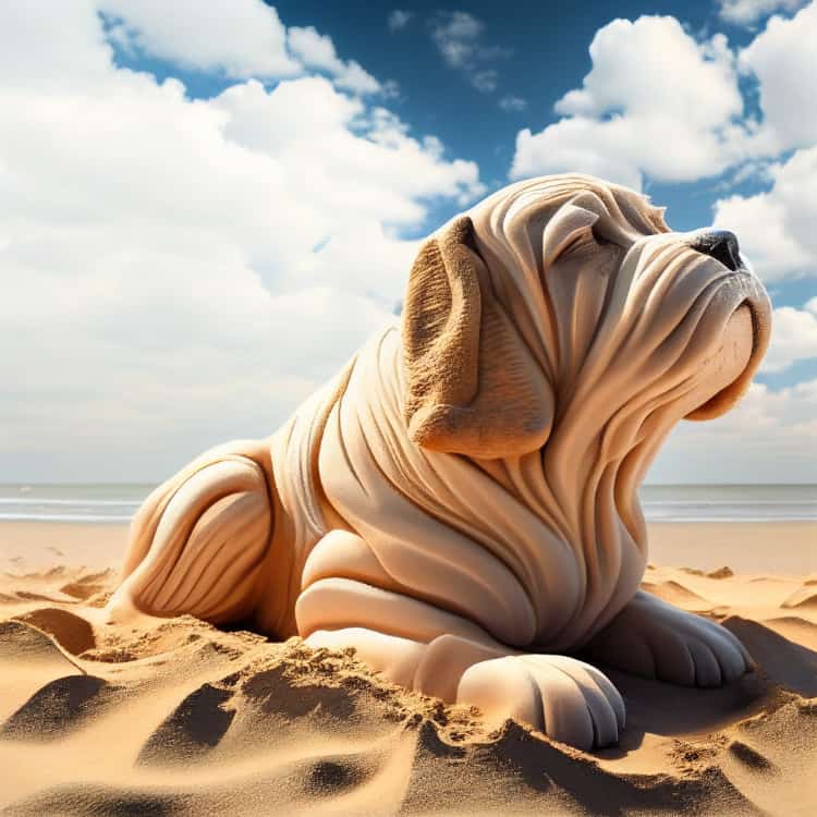 sand castle dog ai