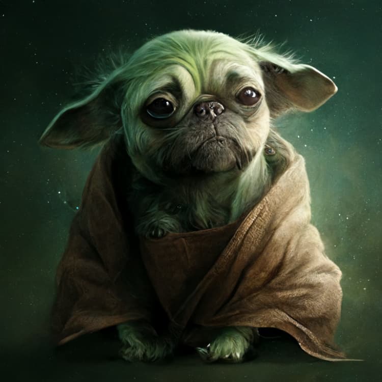 baby yoda dog ai