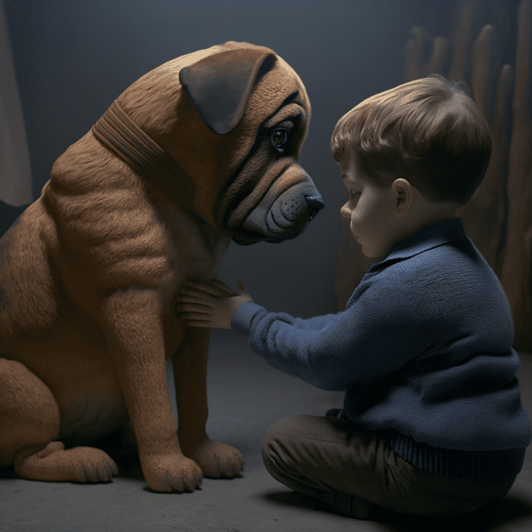 dogs and children ai