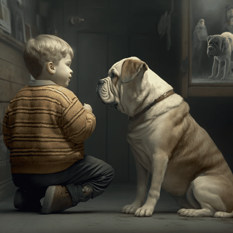 dogs and children ai